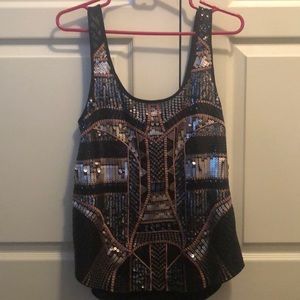 Beautiful sequin top.